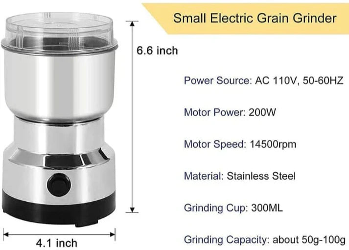 “Effortless Grinding: Mini Portable Grinder for Herbs, Spices, and More” everydayyfinds