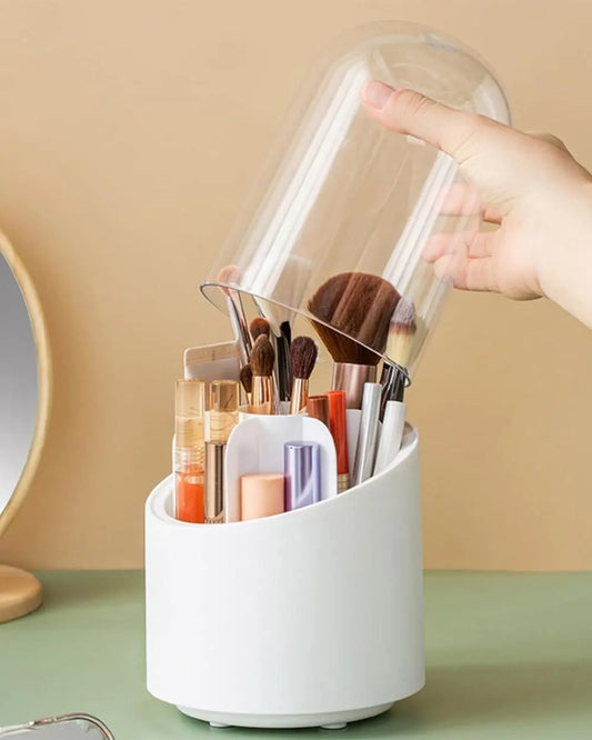 Makeup Brush Holder with lid 8b5b24-7b