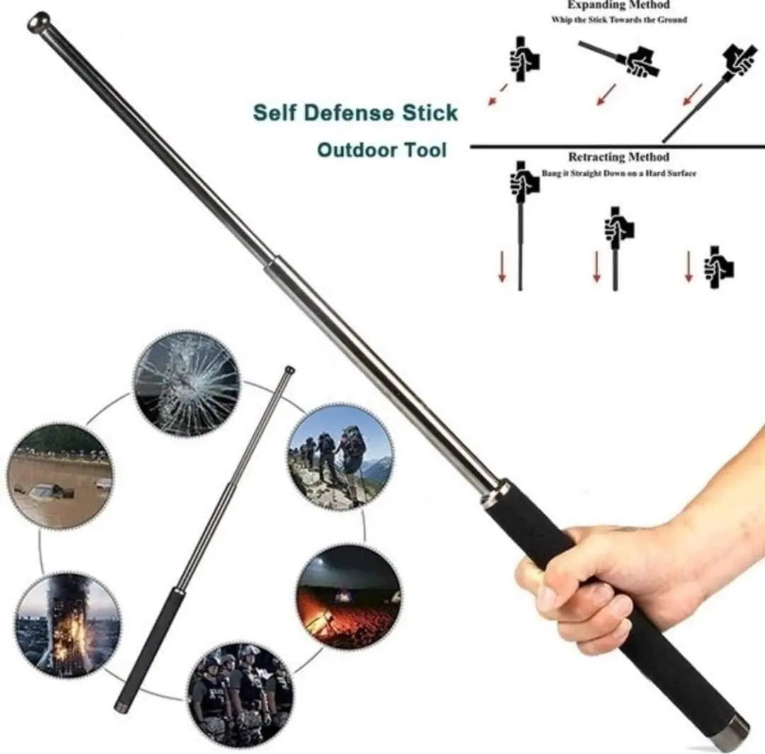 Self Defense Stick or Hand Pointer Extendable Telescopic Retractable Pointer 8b5b24-7b