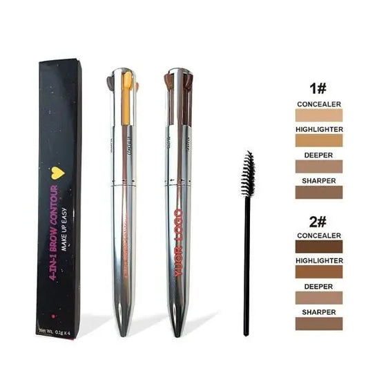 4 Colors Eyebrow Pen 4IN1 Eyebrow Pencil 8b5b24-7b