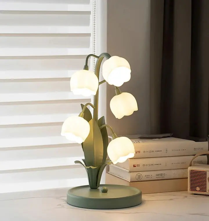 Bell Orchid Table Lamp everydayyfinds