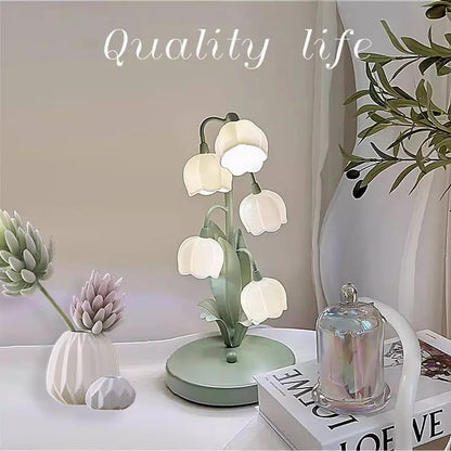 Bell Orchid Table Lamp everydayyfinds