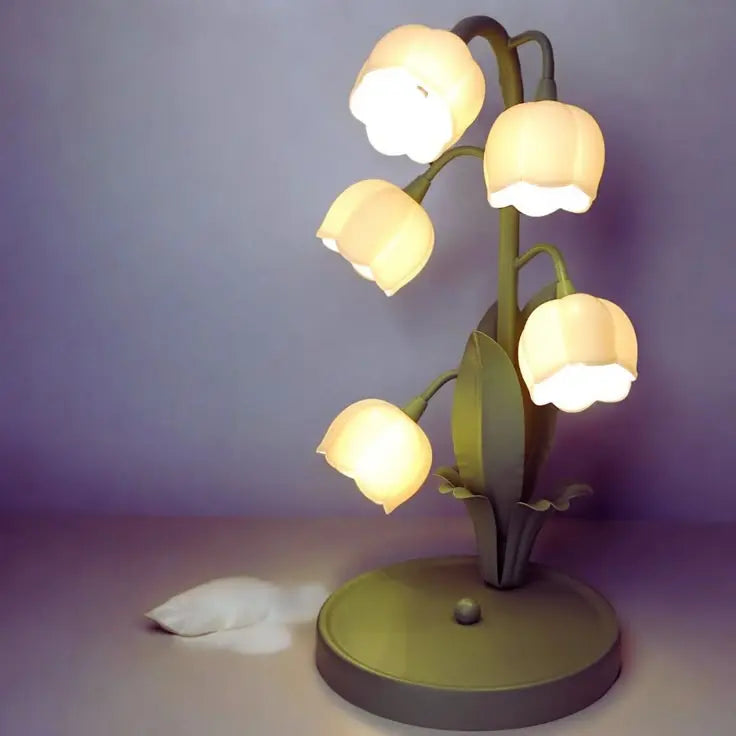 Bell Orchid Table Lamp everydayyfinds