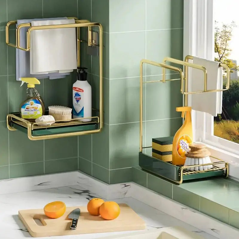 Golden Sink Silverwear Wall Kitchen Holder SourceInfi