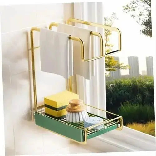 Golden Sink Silverwear Wall Kitchen Holder SourceInfi