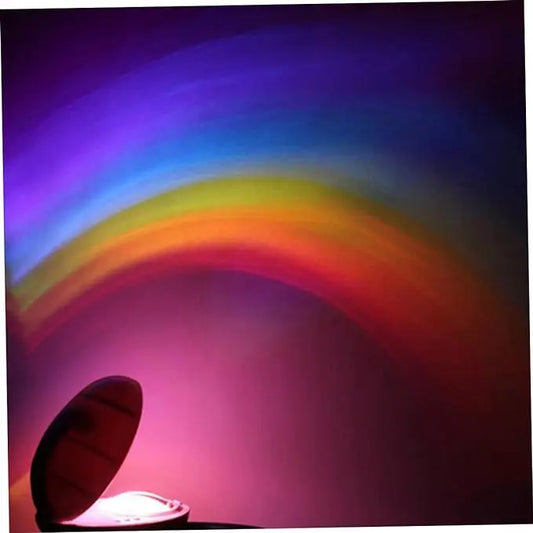 Rainbow Shell LED Projector Light Night Lamp SourceInfi